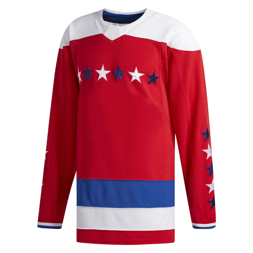Free Design Ice Hockey Jersey OEM Custom Made Oversized Sports Team Clothing Sublimated Printed New Style Polyester For Men 2021