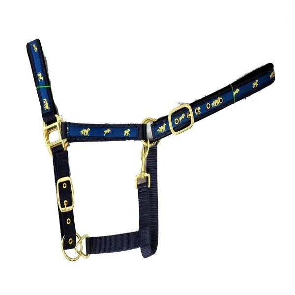 Padded Adjustable Nylon Horse Halter Cute Horse Halters  Fur Padded Horse Tack Shop Manufacturer Kanpur