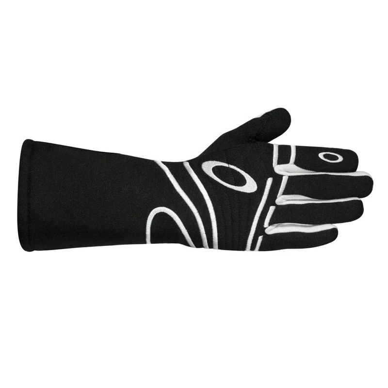 Karting Car Gloves Professional Manufacturer Made Best Price Long Cuff Fast Dry Kart Racing Gloves