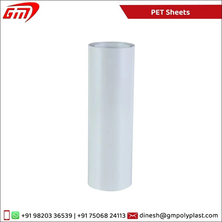 Excellent Quality Premium Grade 150 - 1500 Micron Thickness Custom Size PET Plastic Sheets at Wholesale Price