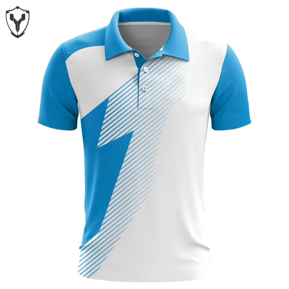 Custom Team Clothing Sportswear High Quality Factory Design All Over Full Dye Sublimation Latest Design  Cricket Jersey  For Men