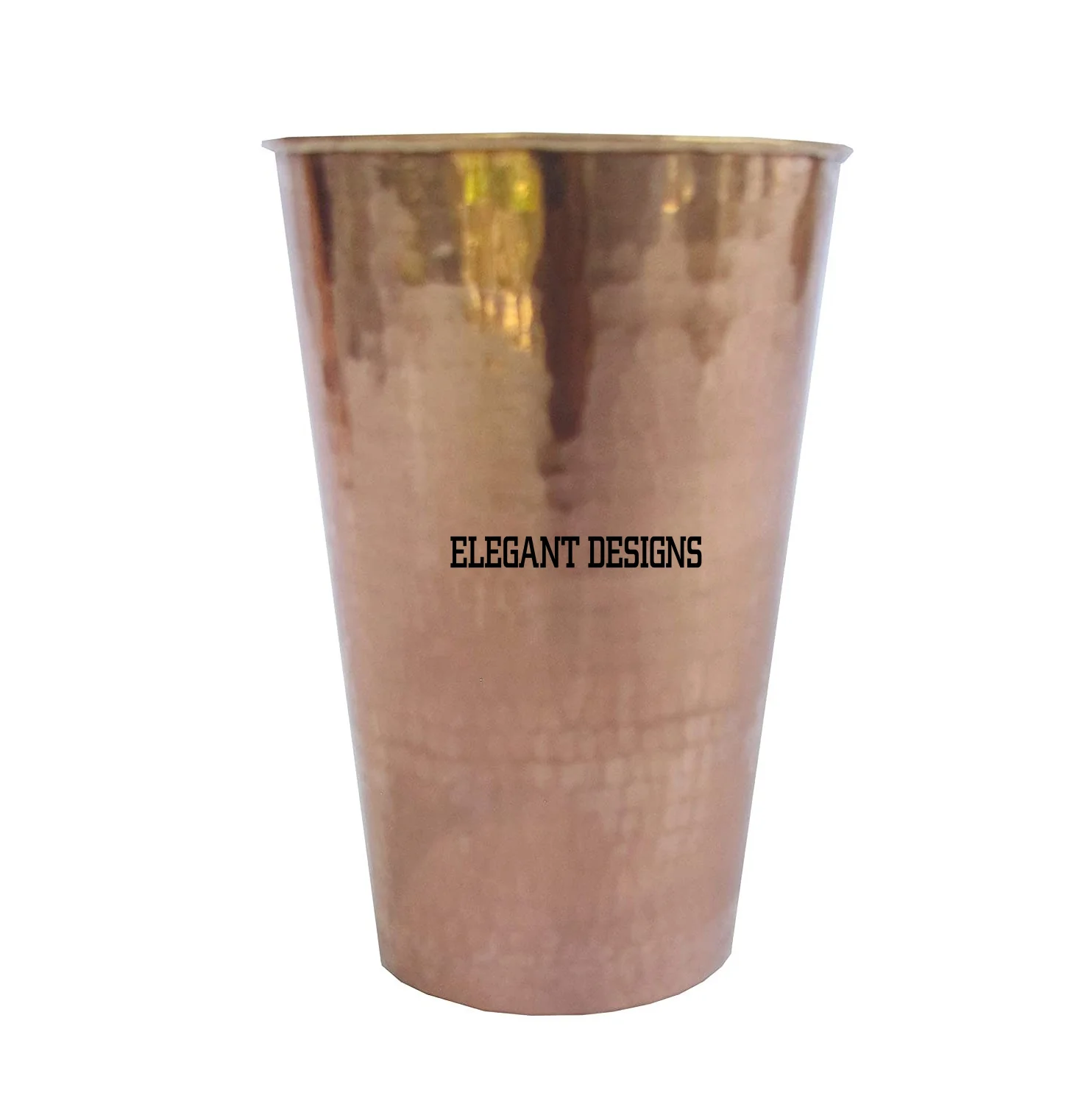 High Quality Copper Glass Round Shape Unique Designer Fast Selling Copper Glass Hotel And Restaurant Ware Luxurious Copper Glass