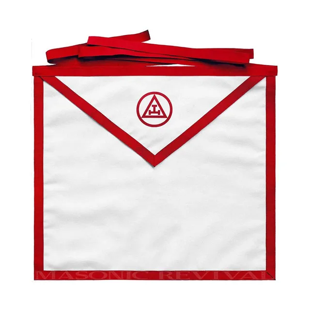 Masonic Blue Lodge Past Master Apron Gold Machine Embroidery Freemasons Grand Apron