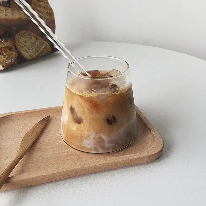 Nordic Vintage Coffee Pot Heat-resistant Glass Sharing Pot Filter Cup Coffee Sets Coffee Accessories Espresso Coffeeware Fuji Mountain Glass Cup1