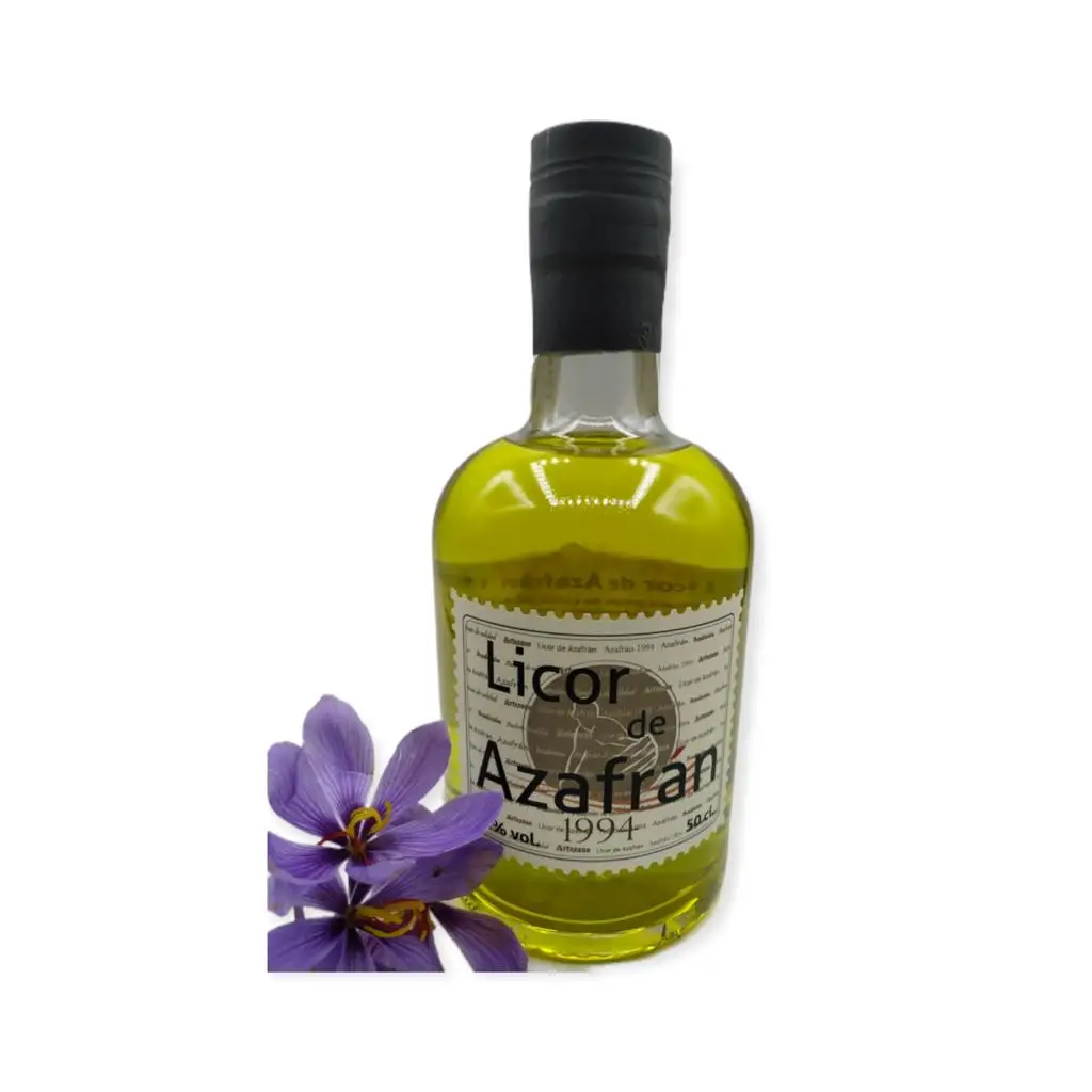 Saffron liqueur