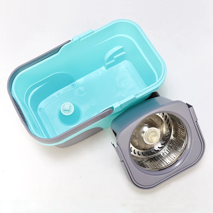 Manufacturer Supply Spinning Magic Mop 360 Degree Rotating Easy Pedal Magic Mop Bucket System with wheel