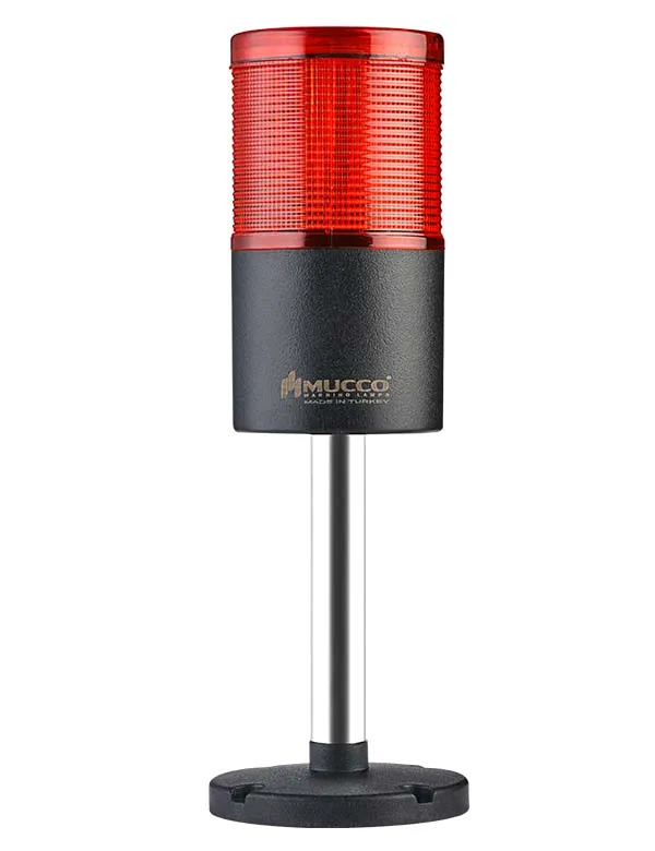 Signal Tower Light / Stack Light / Indicator Light 24V Flashing Rotary Strobing With Buzzer ABS Housing Polycarbonate Lens