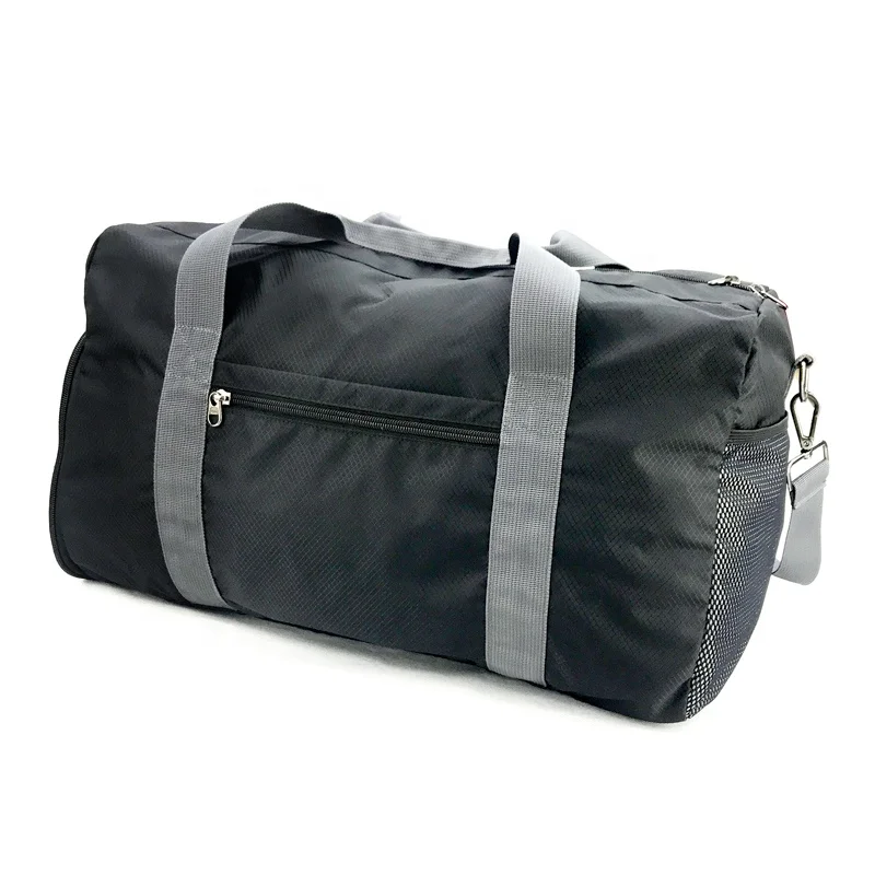 Disgner Custom Nylon Polyester Waterproof Fashion Unisex Men Women Foldable Large Sport Travel Duffle Bag Duffel Bag With Logo