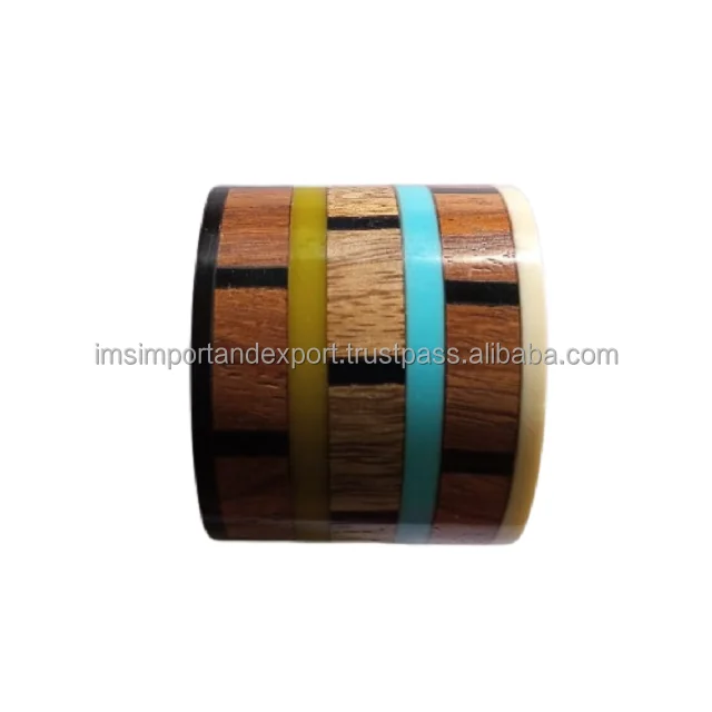 
Most Selling Napkin Ring for Wholesale and Bulk Order Custom Trending Napkin Rings Trending Wood and Resin Customziing Excellent 