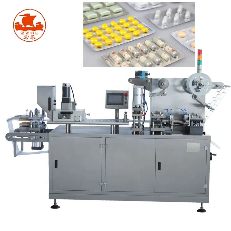 Capsule blister packaging packing machine automatic blister pack sealing machine price