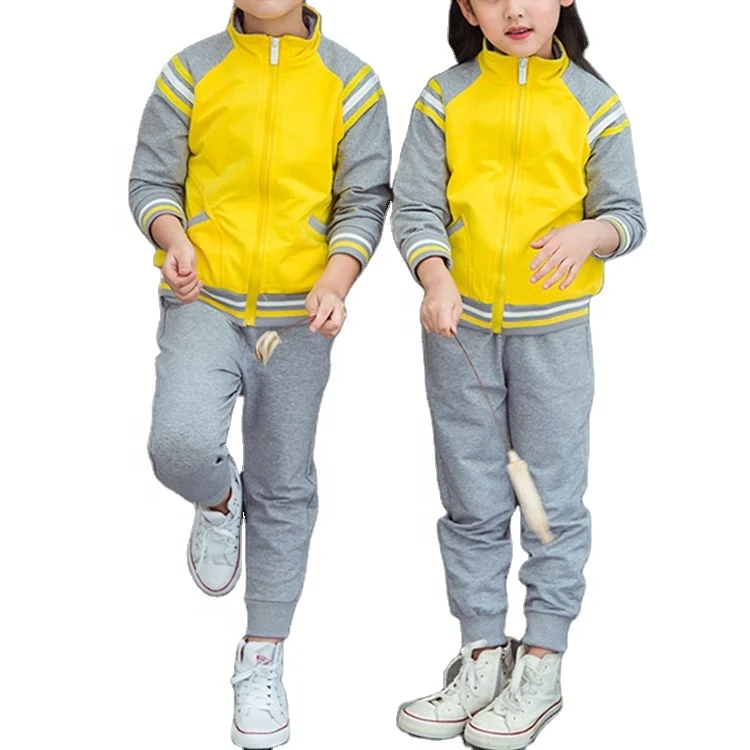Blank kids Track Suit Sport Suit/Jogging Suit/Sweatsuit school boys tracksuit gym youth tracksuits Kids designer tracksuits