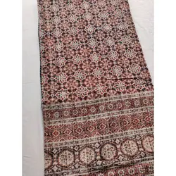 Home Decorative Wholesale Kantha Bedspread Indian Ajrakh Hand Block Print Black Colour Beautiful Handmade Cotton Kantha Quilt