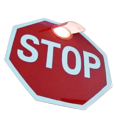 Solar LED Octagonal Stop Sign