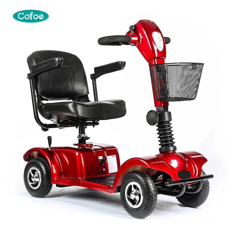 180W High Quality Physical Therapy Equipments Folding Handicapped Electric Mobility Scooter