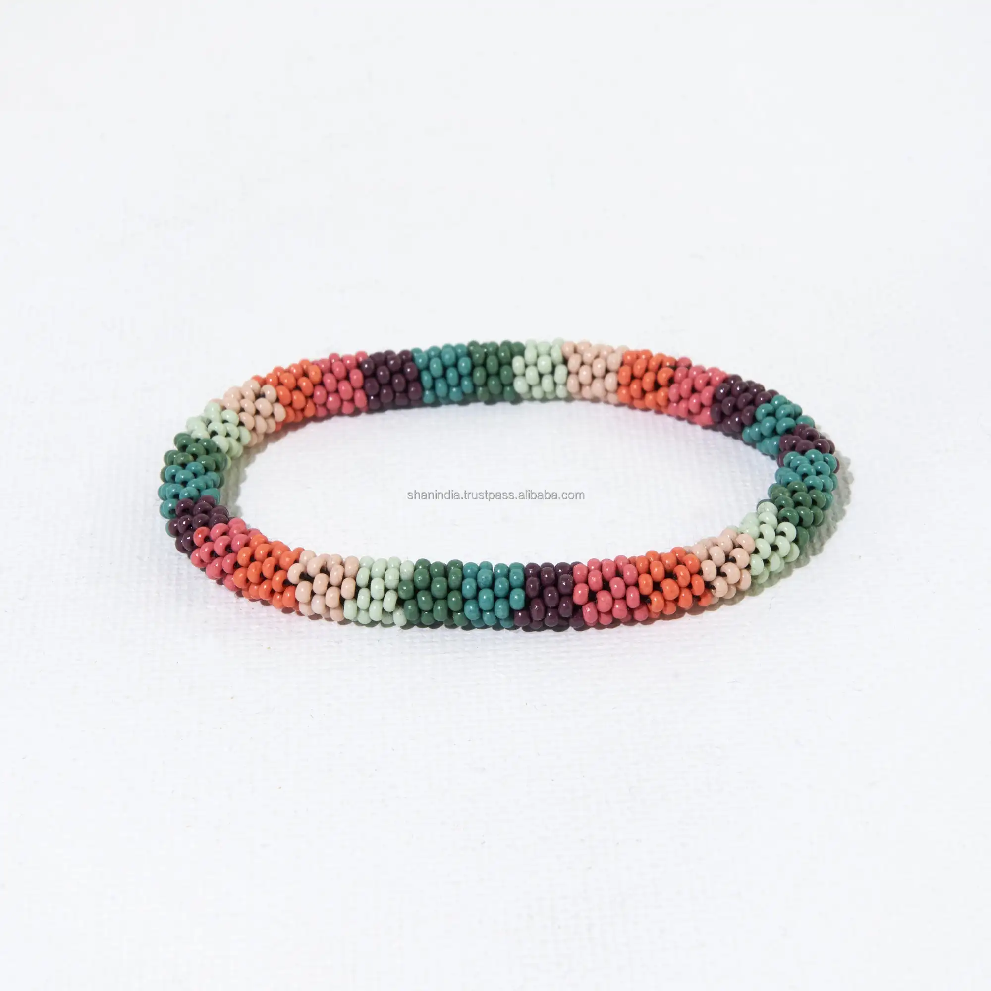Multicolor Handmade Custom Glass Beads bracelet bangle Fashion adjustable Woven Seed Bead Miyuki Bracelet for Women