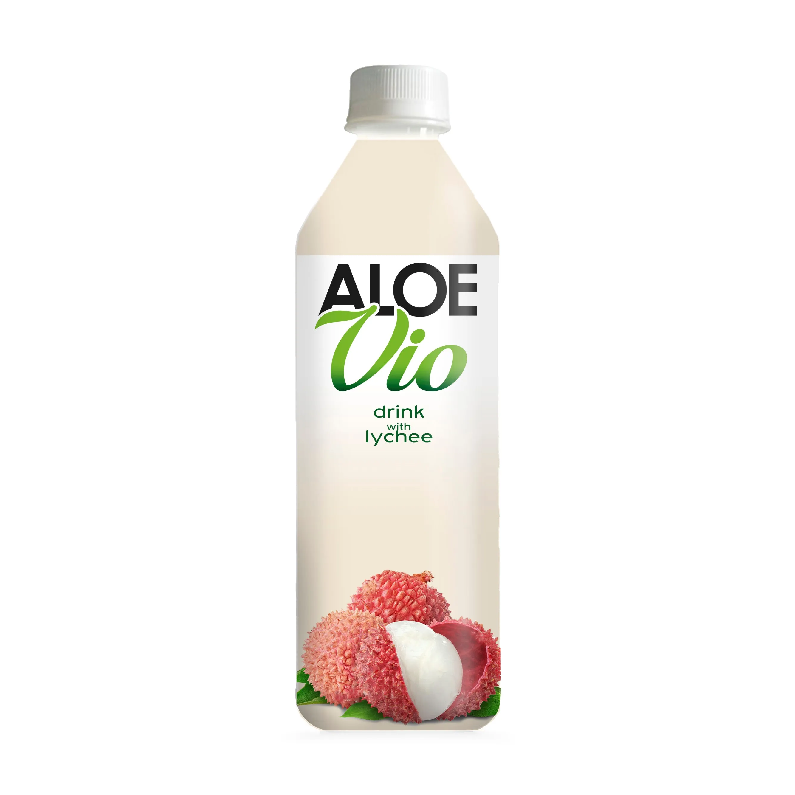 Lychee Bebida De Aloe Vera - VIO Brand 500ml