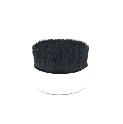 Black Color Chunking Hog Bristle double boiled Pure Bristle Black pig hair for brush making