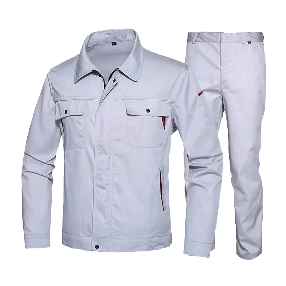 Latest Design Custom Made Long Sleeved Clothes Workers Overalls Safety Workwear Construction Worker Uniforms