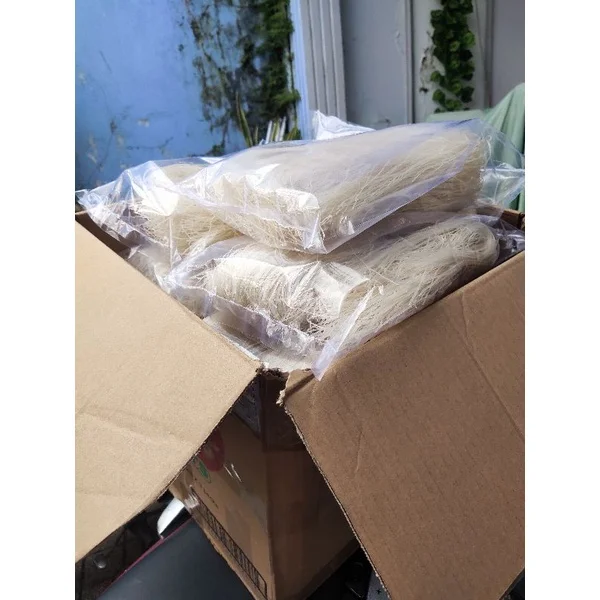 Large quantity - Handmade dry rice vermicelli - Dried rice vermicelli 500g pack is tough and flexible // Amber +84383004939