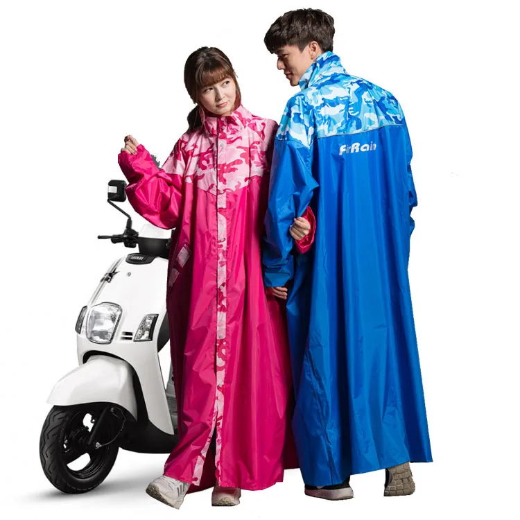 
Camouflage pink blue black waterproof poncho raincoat Camouflage pink blue black waterproof poncho raincoat