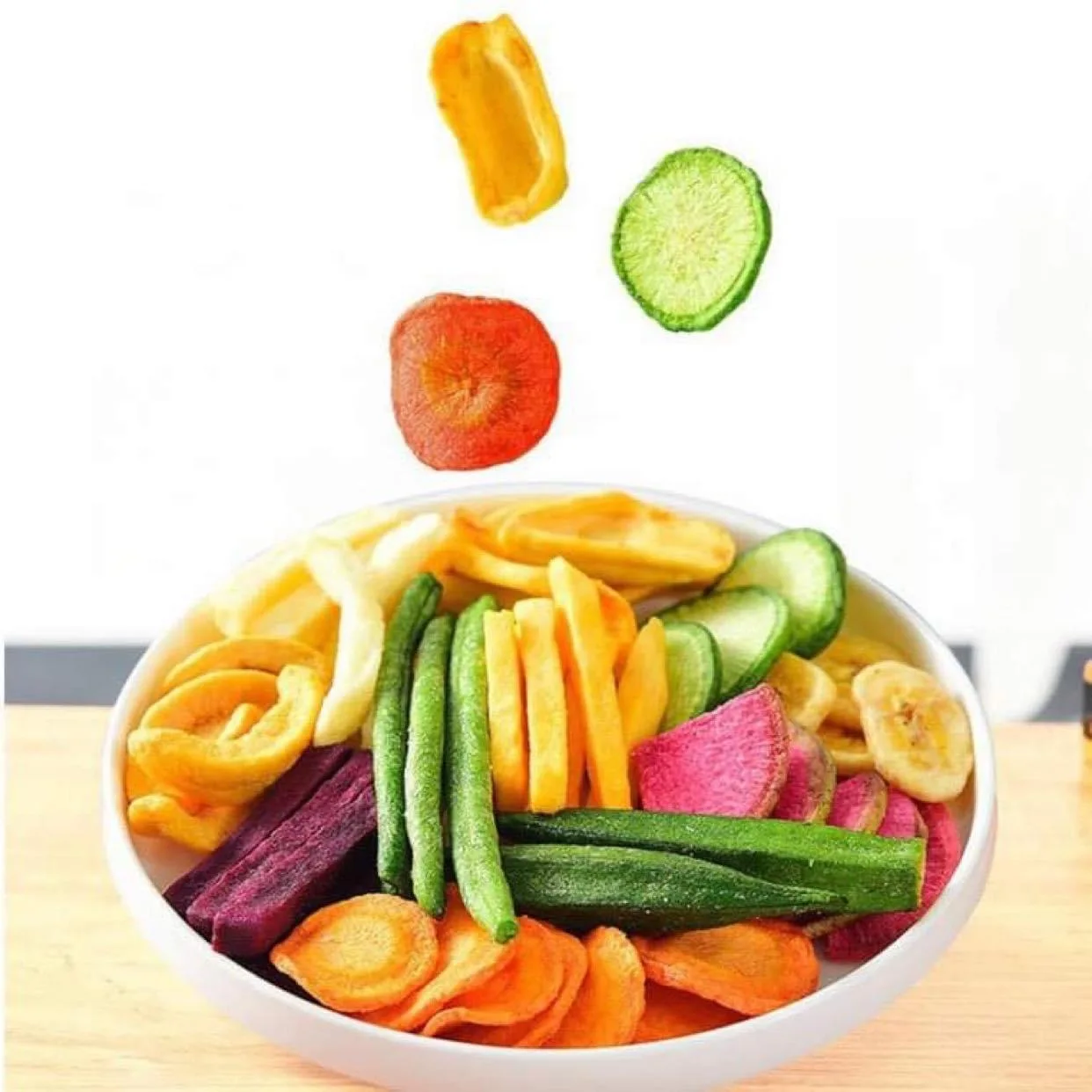 
Crispy Fruits And Vegetables Very Delicious Made From Thailand 