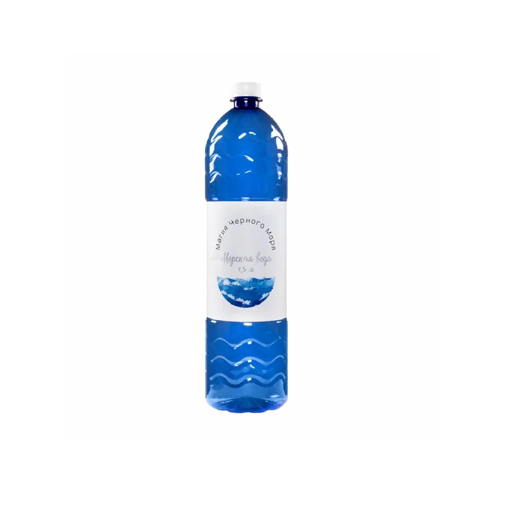Bottled purified seawater for external use, sea water