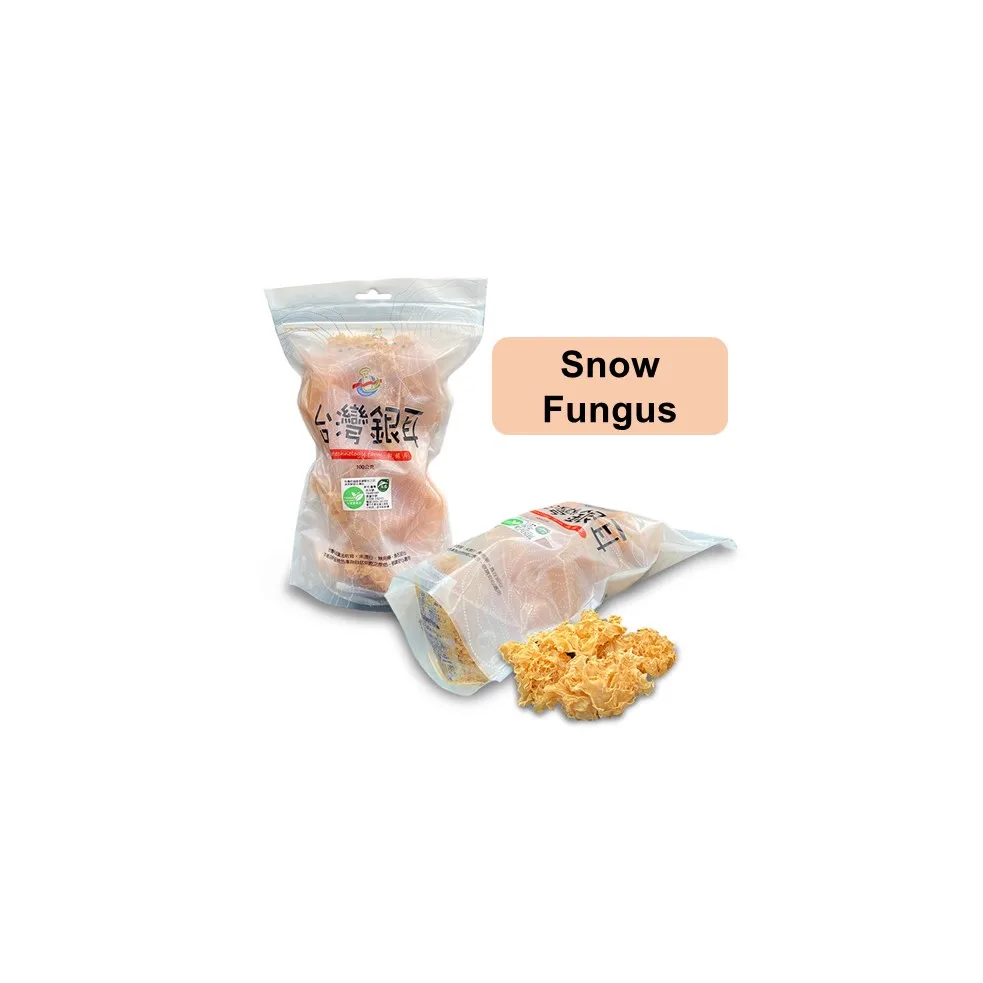 Made In Taiwan dried organic white snow fungus with 100% natural