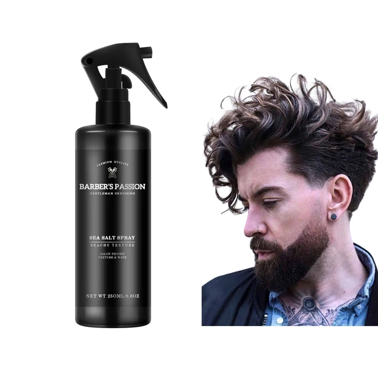 Cruetly free Texturizing and Volumizing mens hair sea salt spray for weave and curly maker