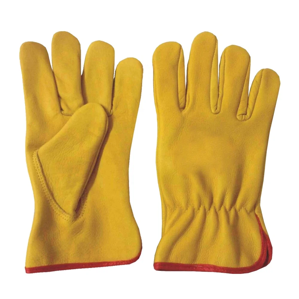 Custom Color Driver Leather Gloves Factory Manufacturing Fashion Driver Gloves