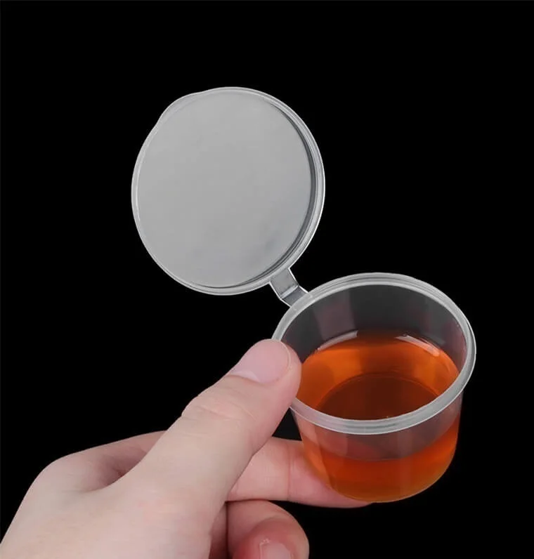 Пластиковый пищевой контейнер на вынос Круглый Пищевой Сейф оптовая продажа во