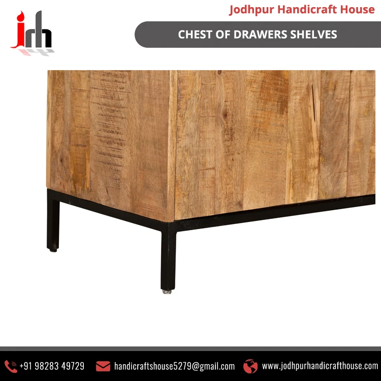 2021 Bulk Selling Vintage Furniture Luxury Wooden Material Chest of Drawers with 3 Doors/3 Drawers and 2 Shelves