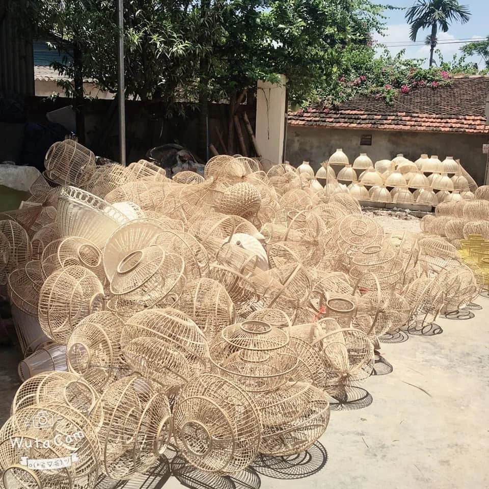 Hand woven Decorative lamp woven lamp Made in Vietnam High Quality