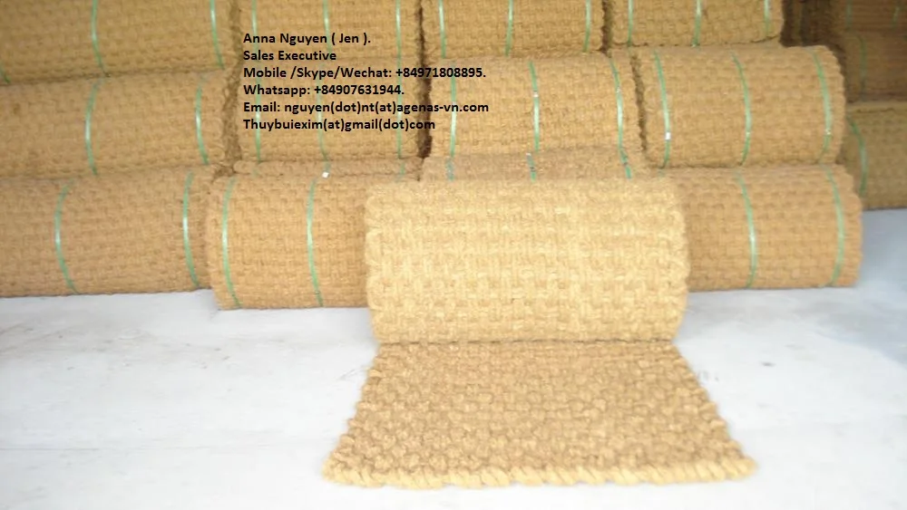 WHOLESALE BEST PRICE NATURAL COCO COIR MATS from AGENAS VIET NAM