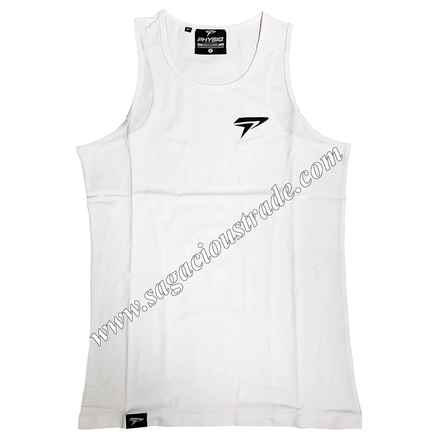 Custom wholesale 100% organic cotton womens printed long line tank top