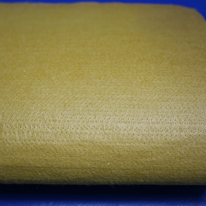 needle punched zylon fiber nonwoven fabric