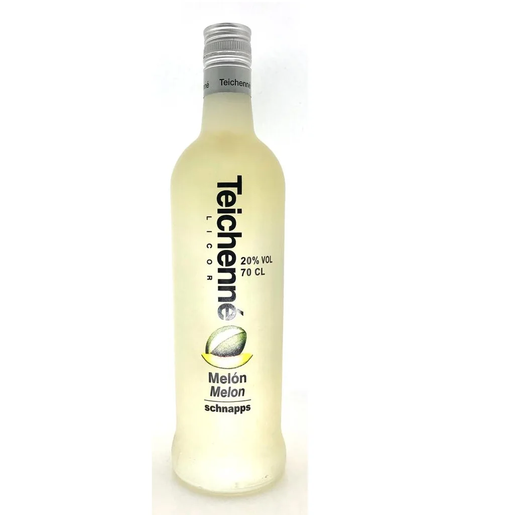 
20% Alcohol Content Teichenne Melon Schnapps In Glass Bottle Packaging From Spain 