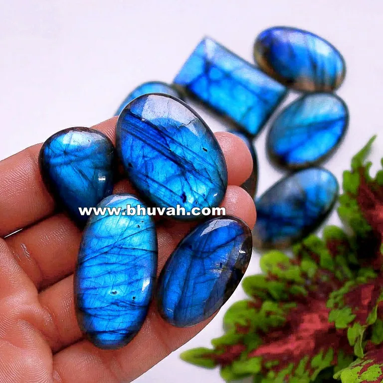 Top Assorted Quality Wholesale Price Bulk Lot on Sale Blue Fire Gemstone Cabochon Stone Labradorite