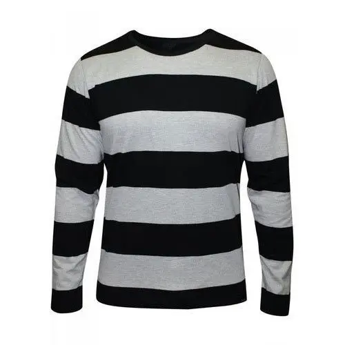 
Custom Print Black Gray Lines Football Sweatshirt 
