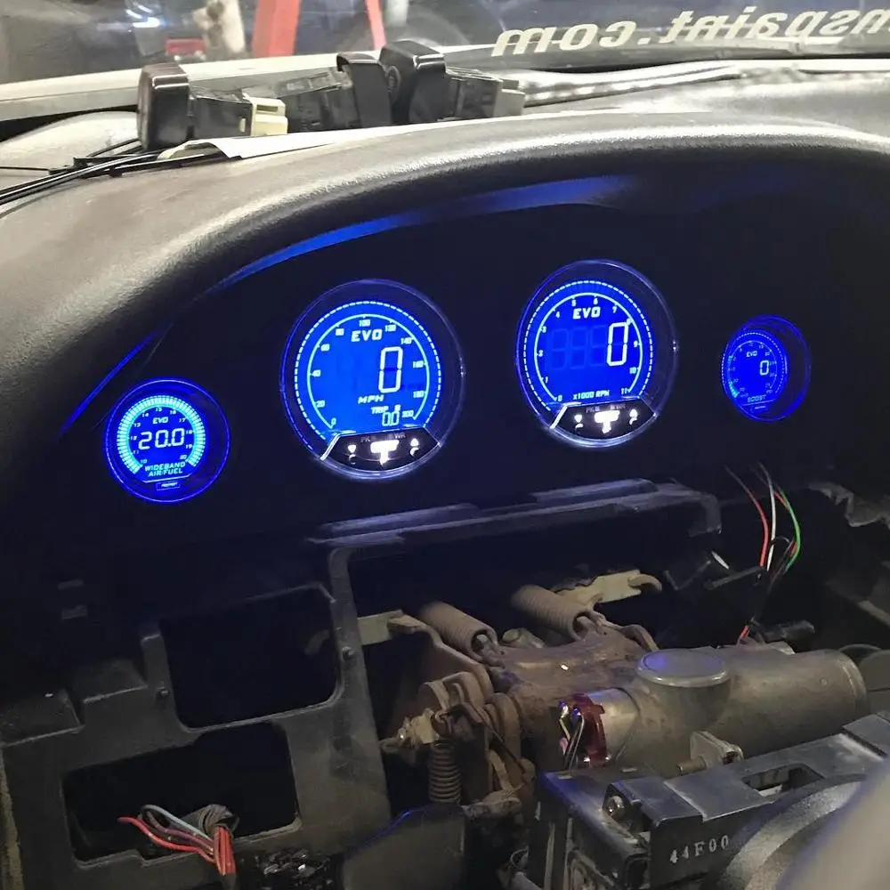 85 мм Универсальный цифровой GPS Спидометр миль/одометр для