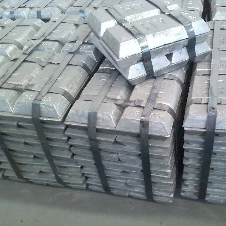 
Лидер продаж, Цинковый слиток, заводская цена, Цинковый слиток высокого класса 99.99% 