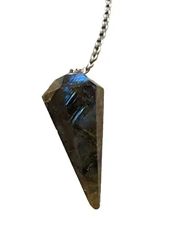  Хит продаж натуральный высококачественный лабрадорит лучший Маятник для гадания и | Заживление Балансировка Этическая энергия