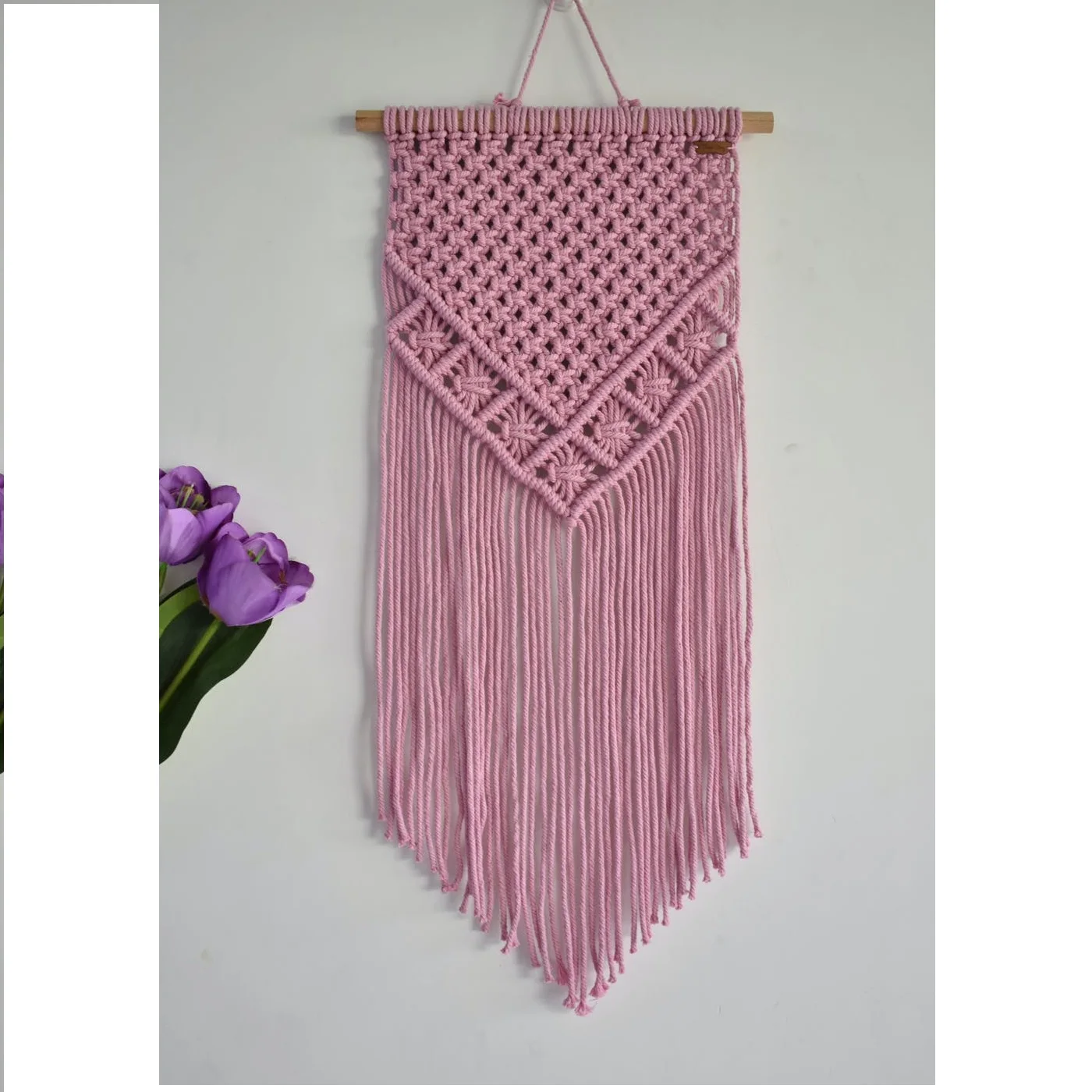 Best Selling Product Boho Design Macrame Wall Woven Hanger Pattern with 100% Cotton Cord at Wholesale Price