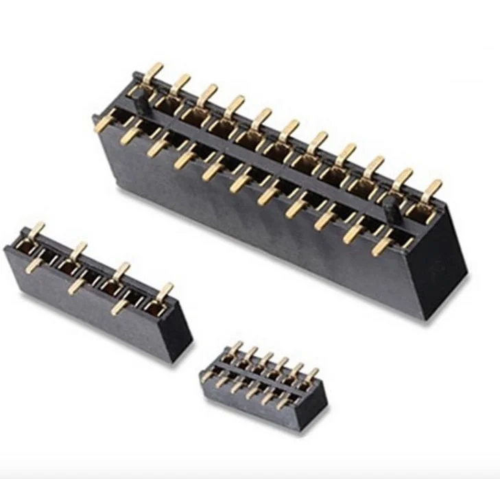 Professional Manufacturer of 2.54MM Pitch Dual Row Female Vertical SMT Connector
