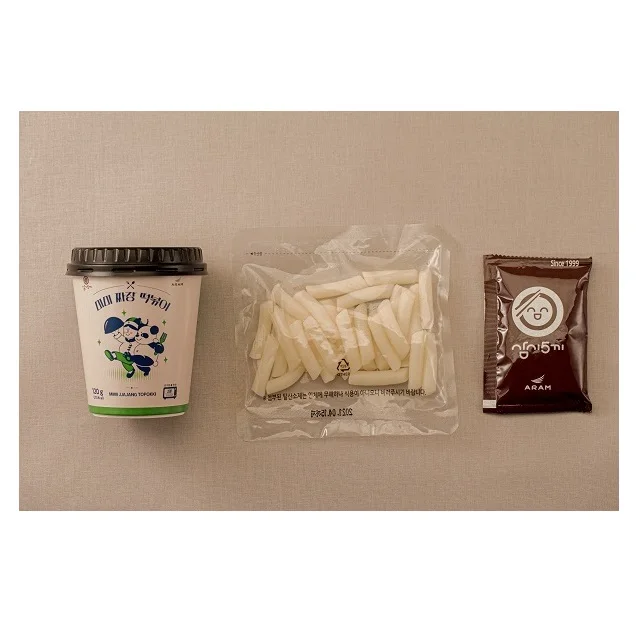 Easy to make with microwave Mimi Jjajang Topokki not spicy tteokbokki for everyone Korean made high quality food
