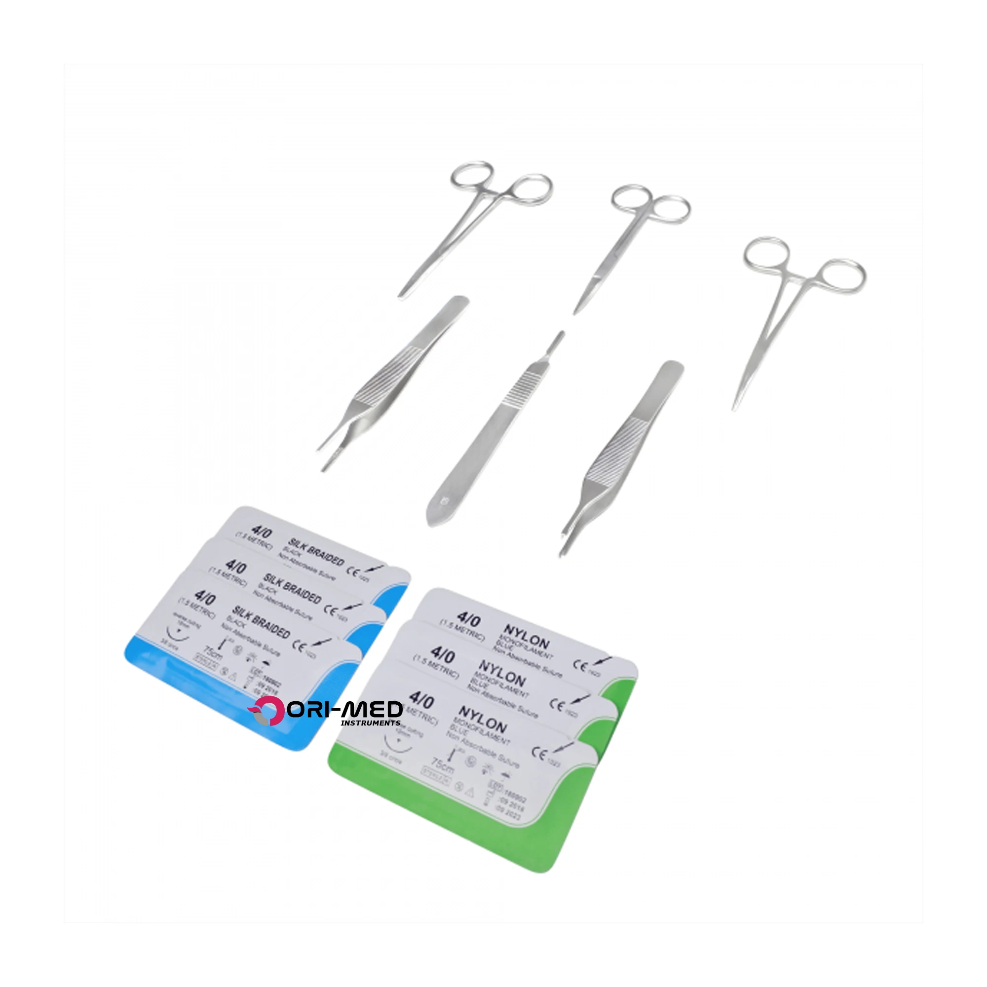 OEM Solid Suture Kit Durable Silicone Suture Practice Pad For Medical Dental Students Suture Kit