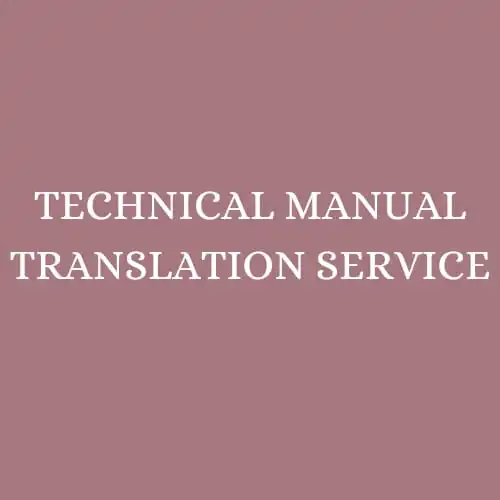 Technical Manual Translation Services translation service of German English French AT BEST WHOLESALE PRICE MANUFACTURES IN INDIA