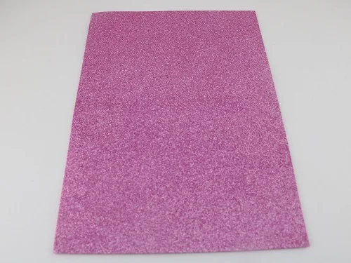 
Biodegradable Foamy Custom 1mm 1.5mm 3mm Materials Foamed Sponge Self Adhesive Glitter EVA Foam Sheet 