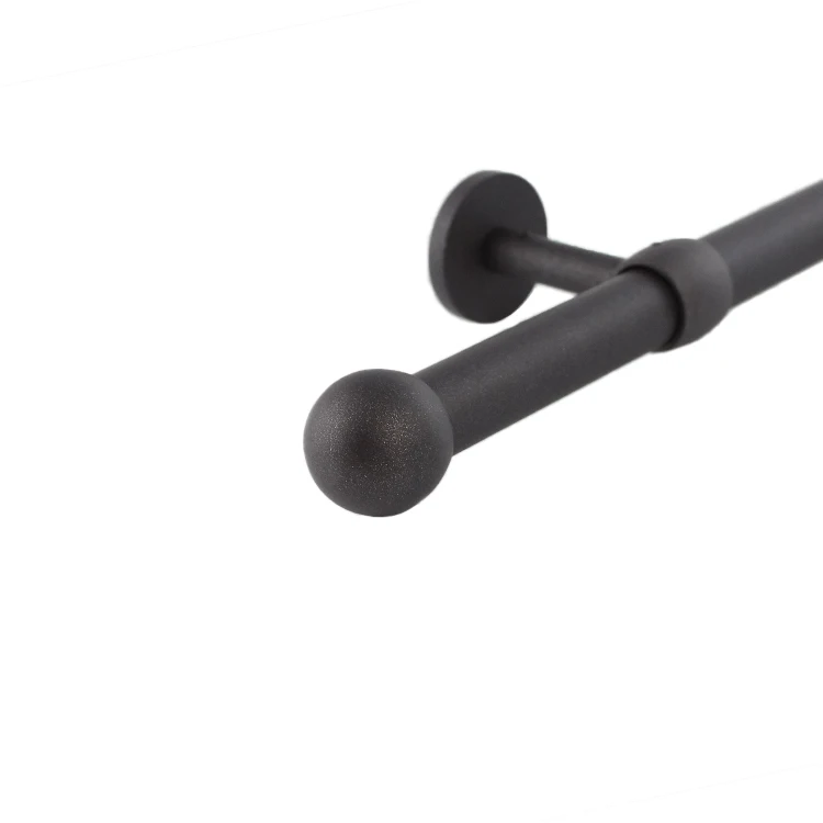 Steel Aluminum Curtain Rod  19mm  Curtain Poles, Tracks