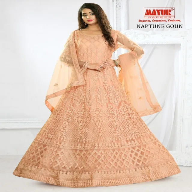 
Новинка, тяжелые разноцветные сари Mayur с блестками, свадебное платье 