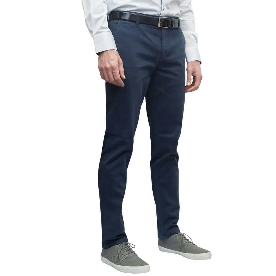 Wholesale Price High Quality Solid Straight Skinny Slim Fit Plain Formal Chino Trousers Pant For Men From Bangladesh
